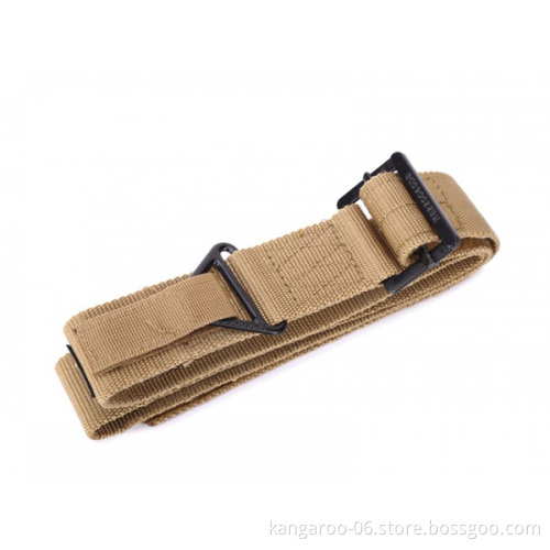 Men Tactical Canvas Material Waist Military Belt